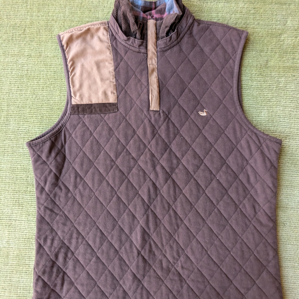 Southern Marsh Two-Tone Quilted Vest